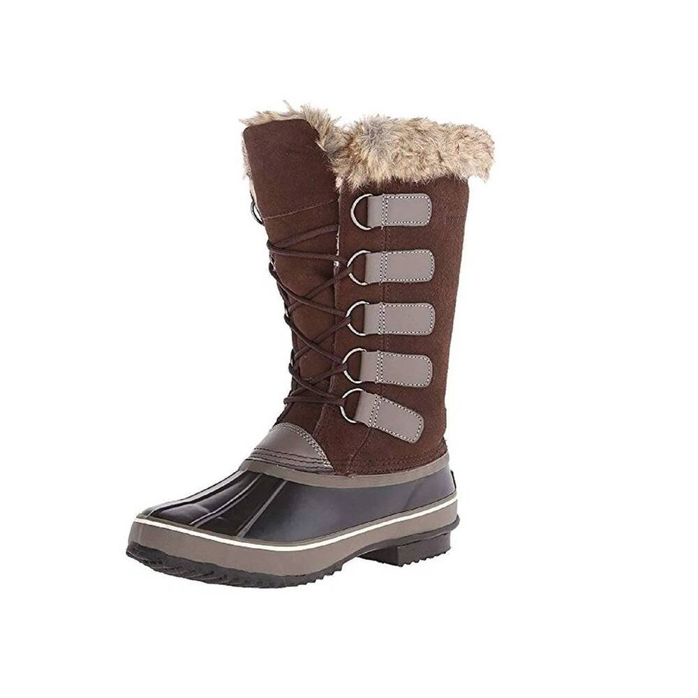 NEW NORTHSIDE women's kathmandu snow boot in dark brown